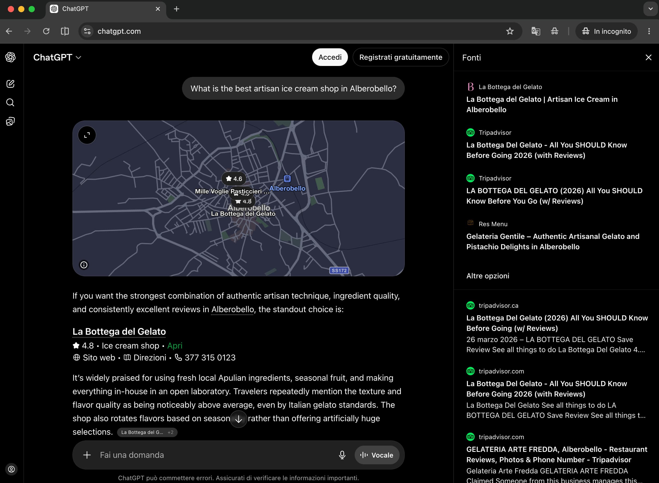 Homepage dell'e-commerce L'Antico Telaio